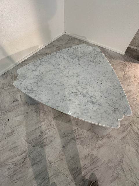 Oversize Angelo Mangiarotti Eros Series Italian Coffee Table 1971
