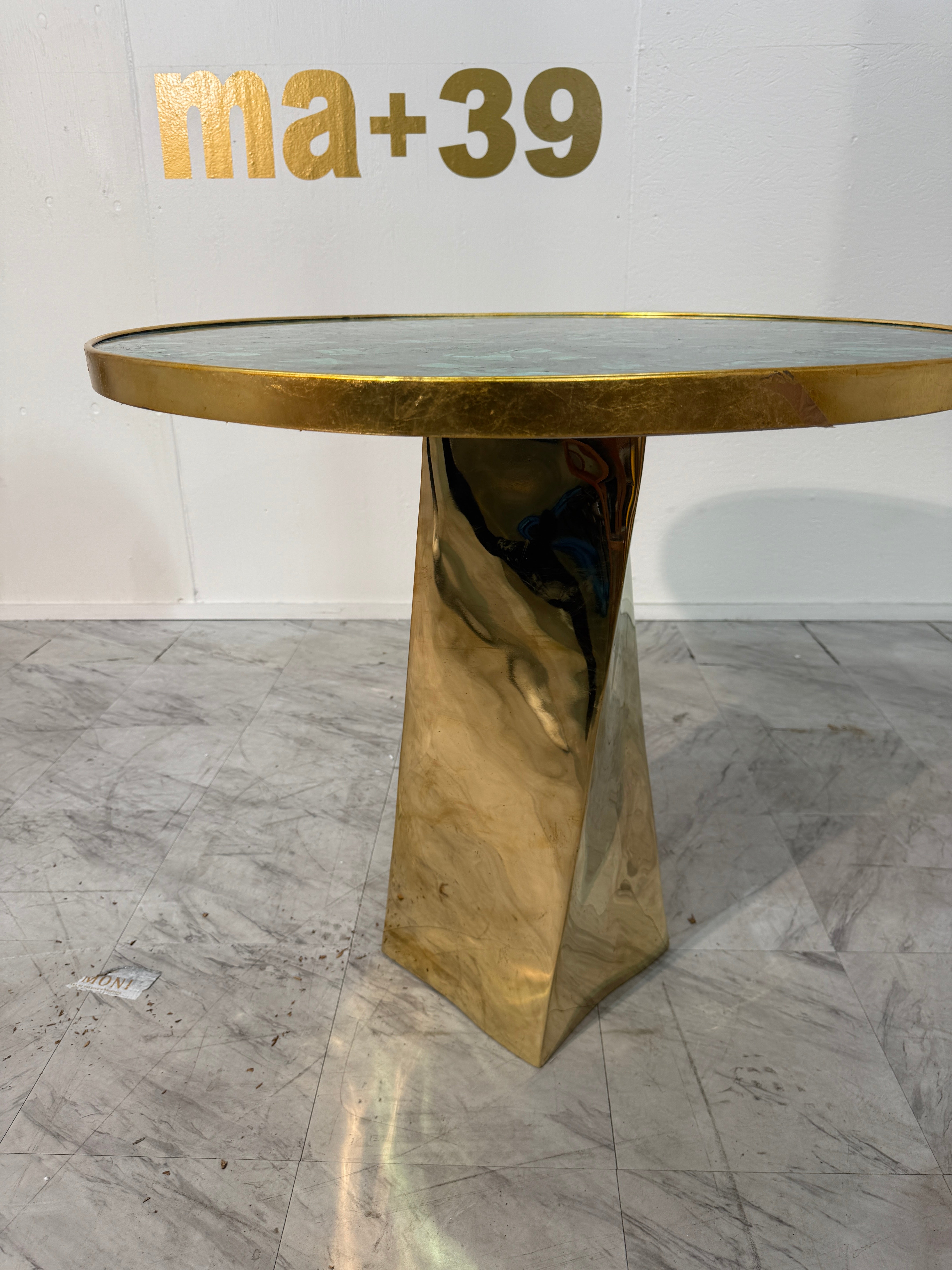 Italian Malachite and Bronze Table by Fonderia Artistica Ruocco, 1990s