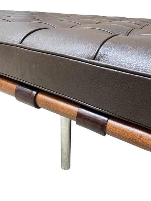 Brown Mies van der Rohe Knoll Barcelona Daybed