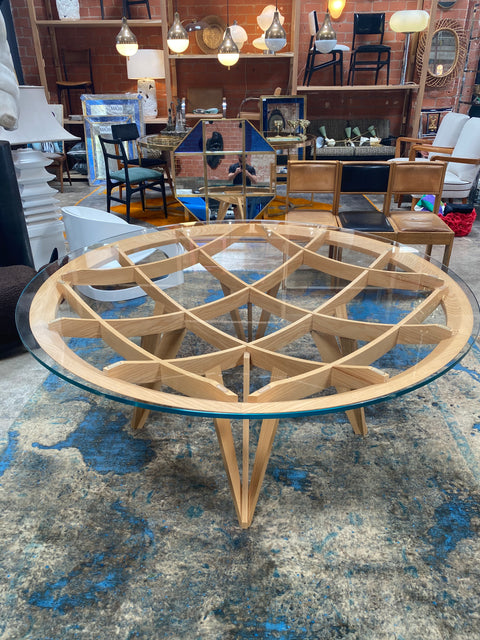 "Opera Roundl Dining Table Drawn by Mario Bellini